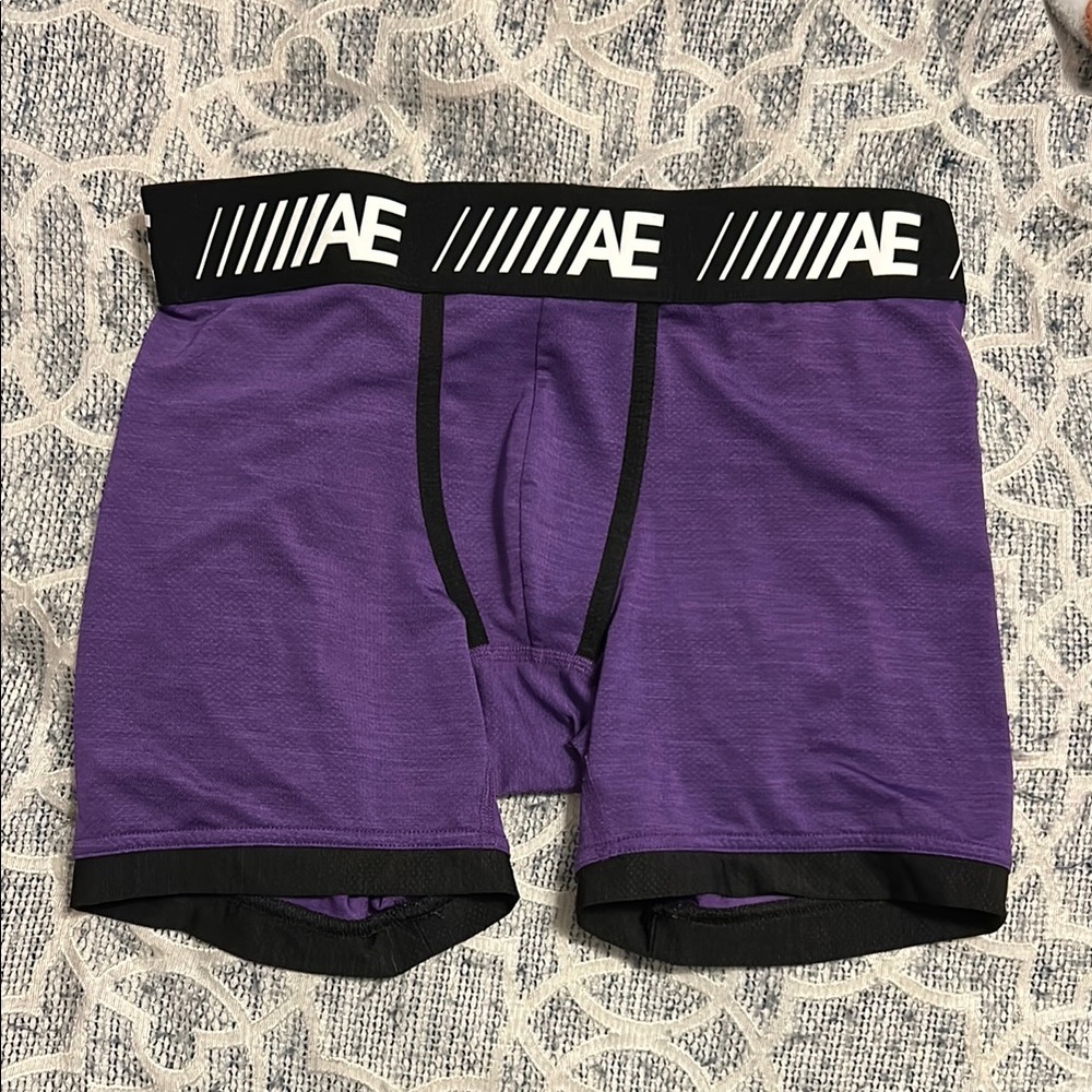 American Eagle Outfitters Men's Purple Boxer Briefs Size XS